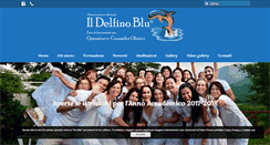 Desktop Screenshot of ildelfinoblu.org