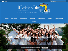 Tablet Screenshot of ildelfinoblu.org